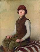 George Spencer Watson The saddlers daughter oil painting picture wholesale